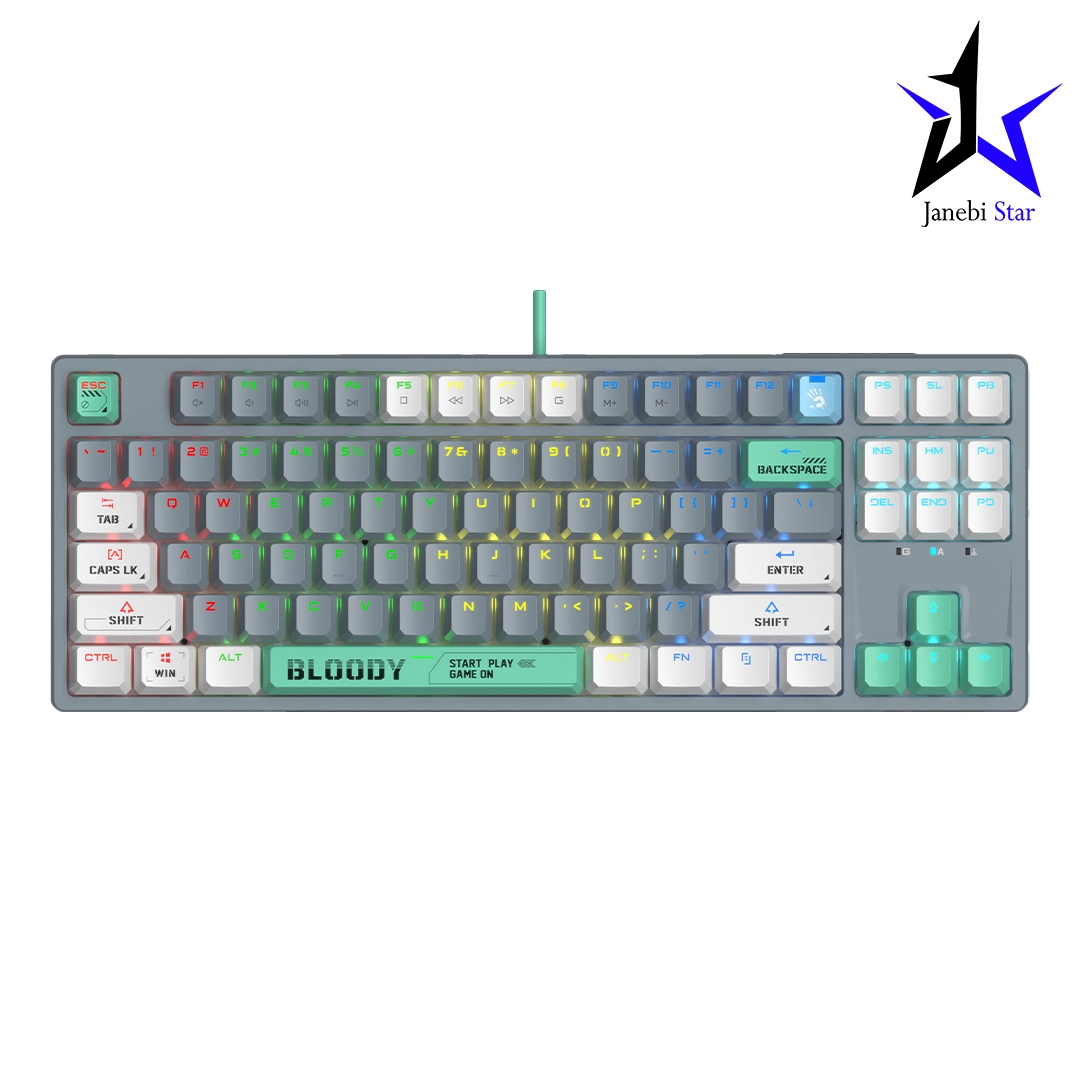 کیبورد گیمینگ ایفورتک بلادی مدل A4TECH S87 کیبورد گیمینگ ایفورتک بلادی مدل A4TECH S87