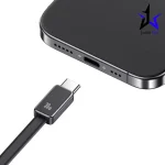 شارژر دیواری 30 وات Type-C و USB یوسامز با کابل تایپ سی CC296