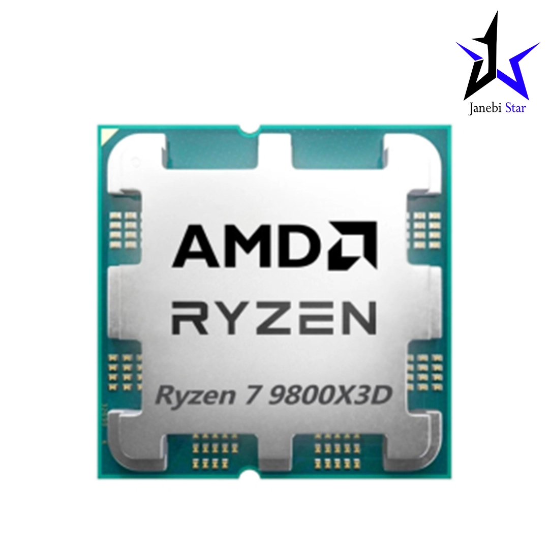 AMD Ryzen 7 9800X3D Tray Computer Processor پردازنده کامپیوتر ای ام دی مدل Ryzen 7 9800X3D Tray
