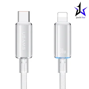کابل دیتا Type-C به Lightning یوسمز مدل US-SJ659