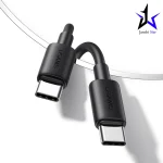 کابل شارژ USB-C to USB-C یوسمز مدل US-SJ711 با طول 1 متر توان 60 وات - Image 2