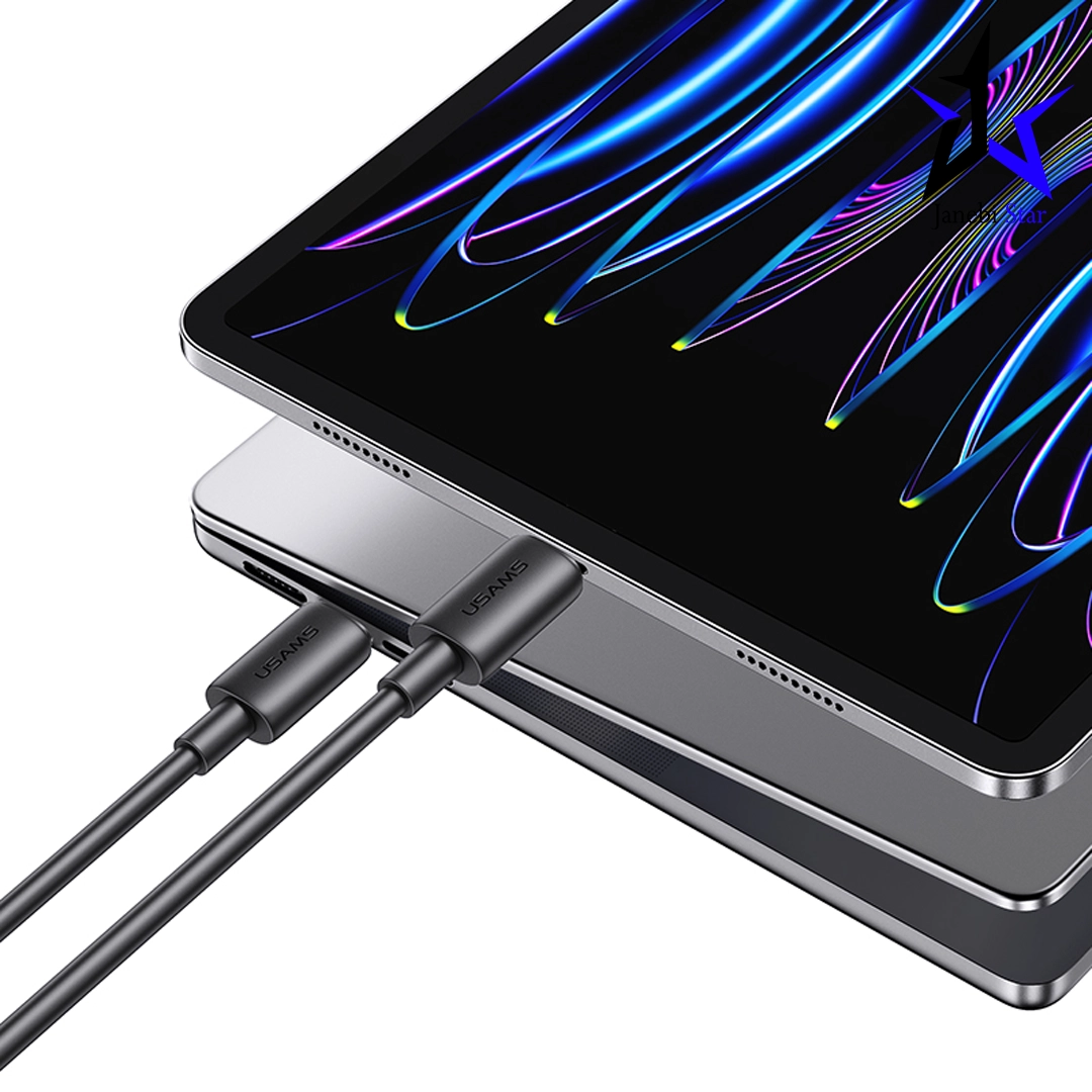 388 کابل شارژ USB-C to USB-C یوسمز مدل US-SJ711 با طول 1 متر توان 60 وات - Image 1