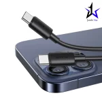 کابل شارژ USB-C to USB-C یوسمز مدل US-SJ711 با طول 1 متر توان 60 وات - Image 4