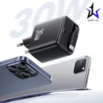 شارژر دیواری 30وات یوسمز مدل CC241 به همراه کابل تایپ سی - Image 2