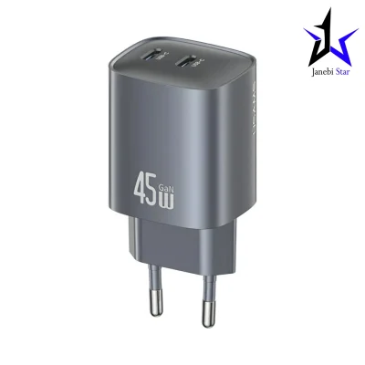 شارژر دیواری یوسمز مدل US-CC305 با توان 45 وات