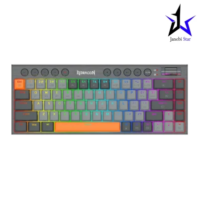 کیبورد بی سیم مکانیکال گیمینگ ردراگون مدل HORUS K609 GG Pro
